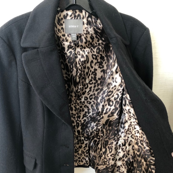 Black Wool Blazer - Picture 5 of 6